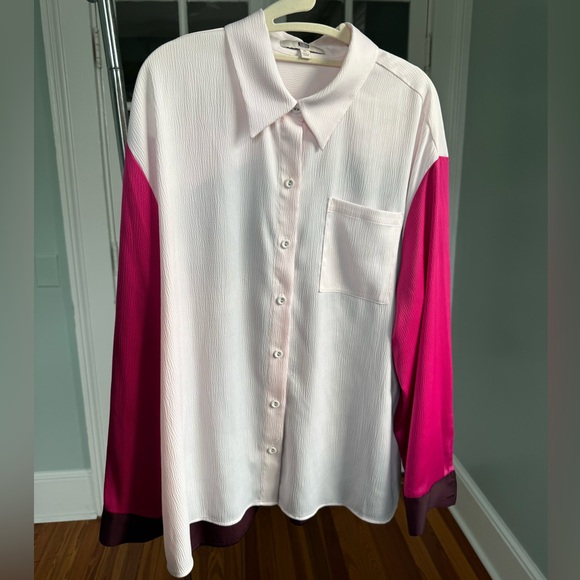 Etcetera Pink Long Sleeve Blouse - Picture 1 of 8